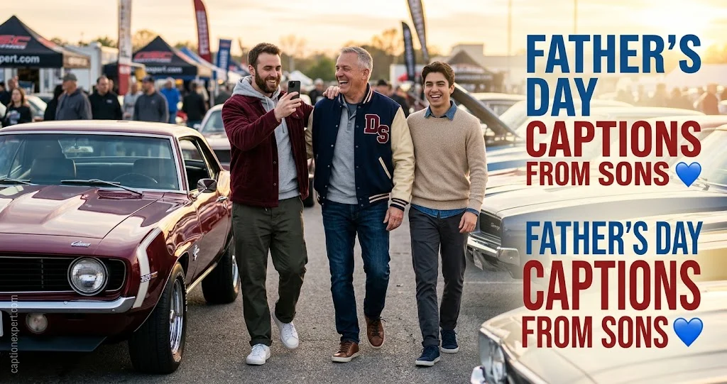 Father's Day Captions From Sons