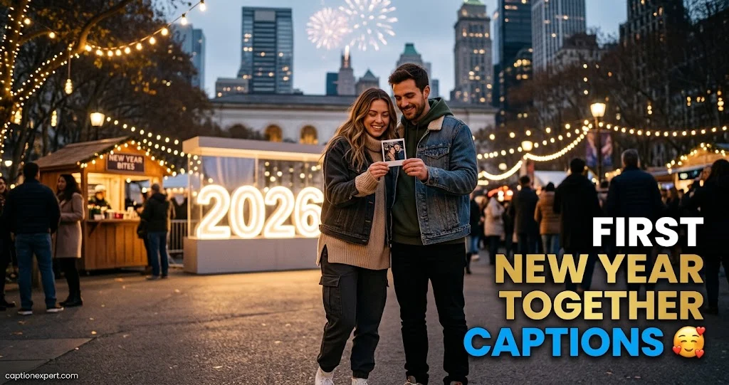 First New Year Together Captions