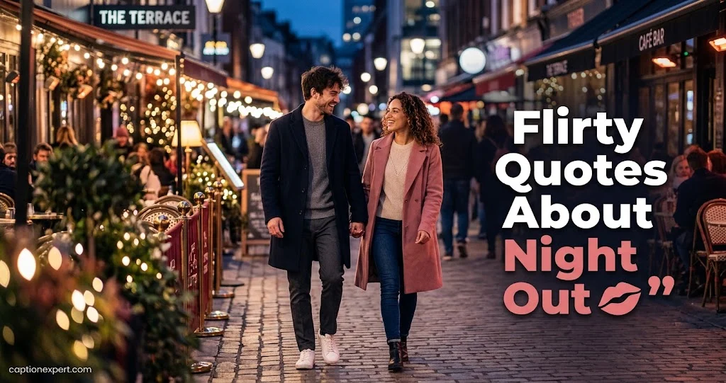 Flirty Quotes About Night Out