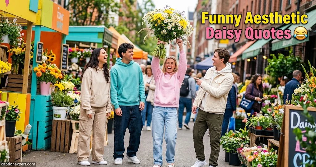 Funny Aesthetic Daisy Quotes