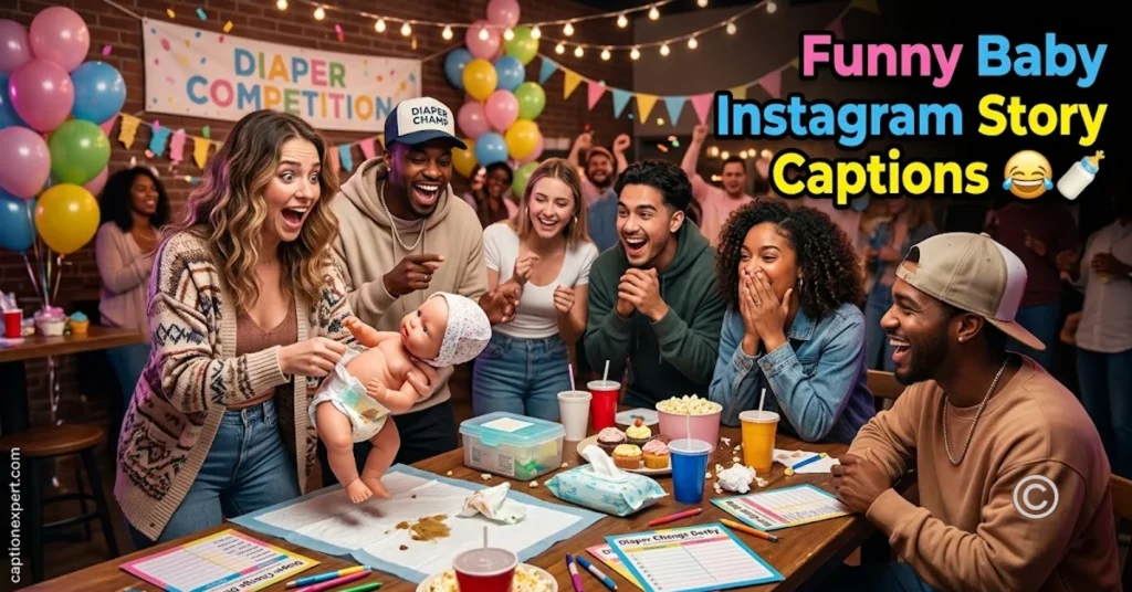 Funny Baby Shower Instagram Story Captions 