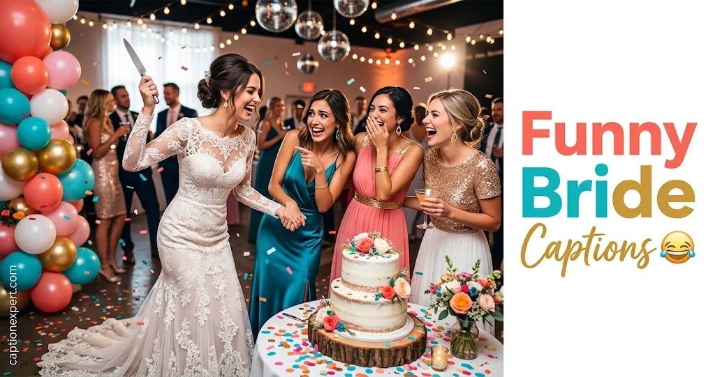 Funny Bride Captions