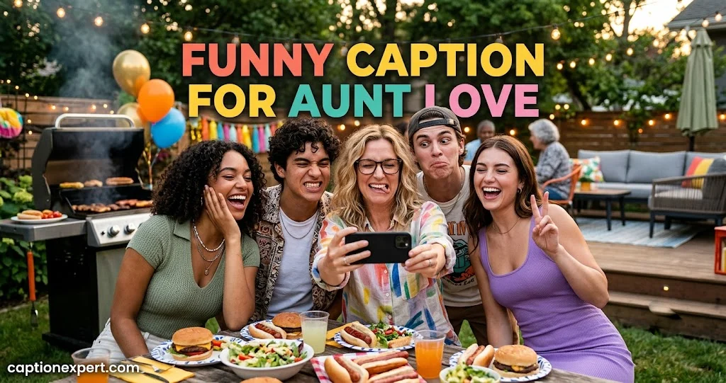  Funny Caption for Aunt Love 