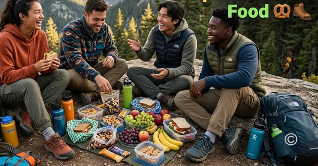 Funny Hiking Captions About Food
