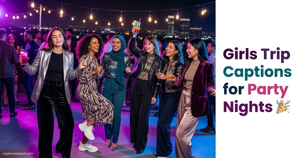 Girls Trip Captions for Party Nights 
