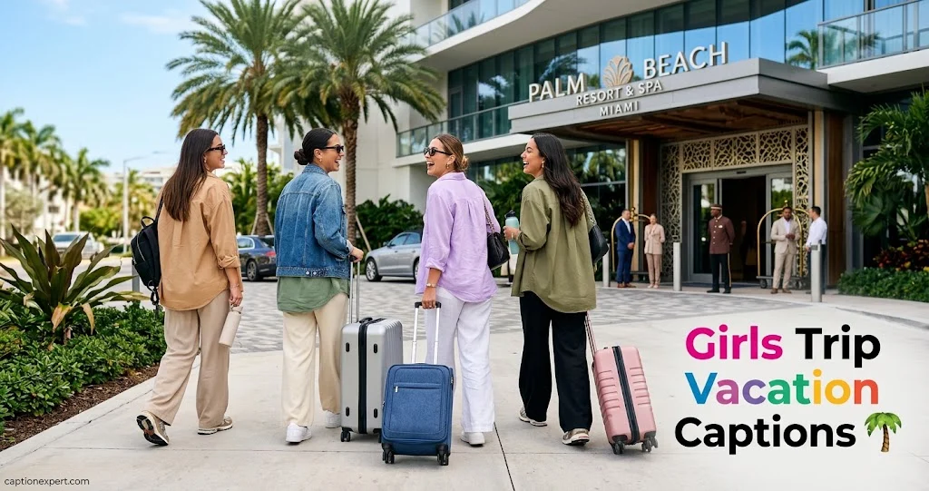 Girls Trip Vacation Captions