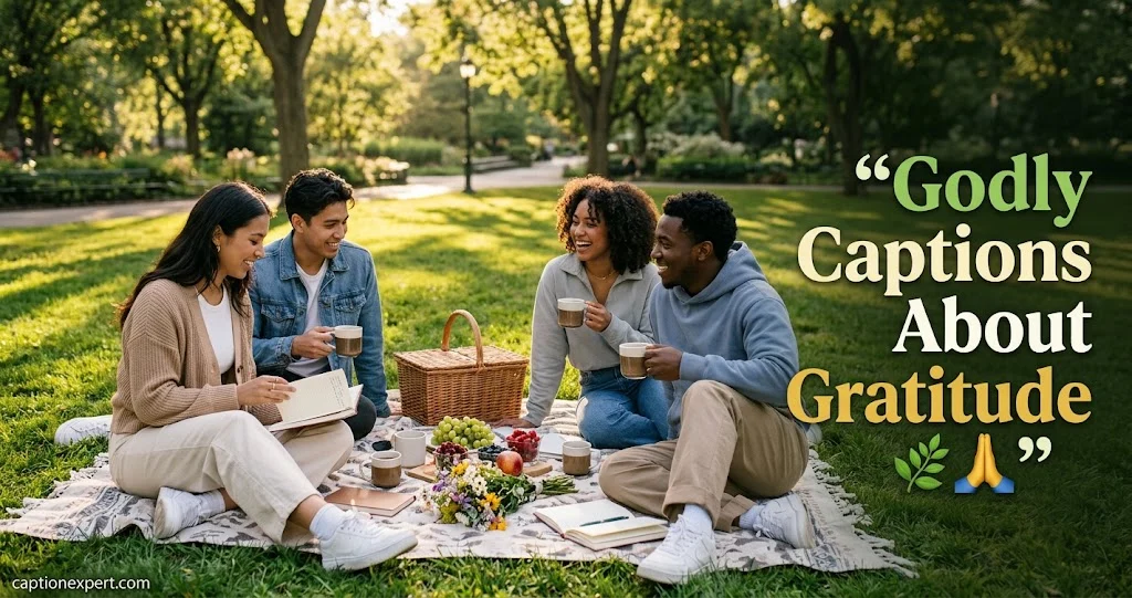Godly Captions About Gratitude 