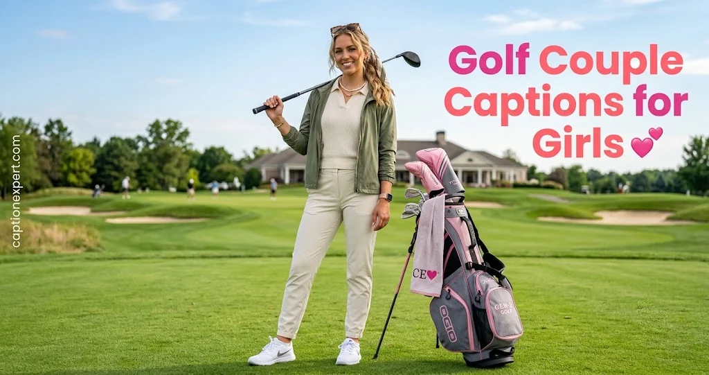 Golf Couple Captions for Girls 