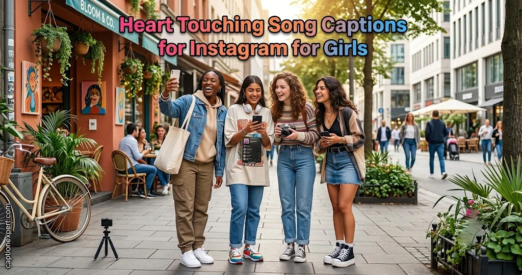  Heart Touching Song Captions for Instagram for Girls