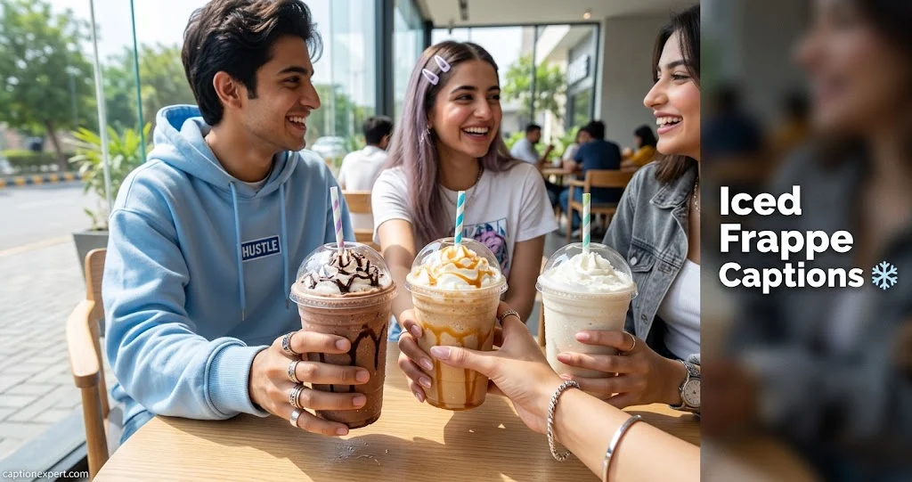 Iced Frappe Captions
