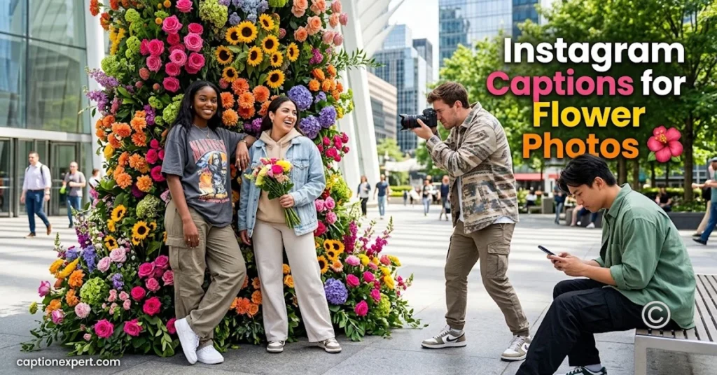 Instagram Captions for Flower Photos