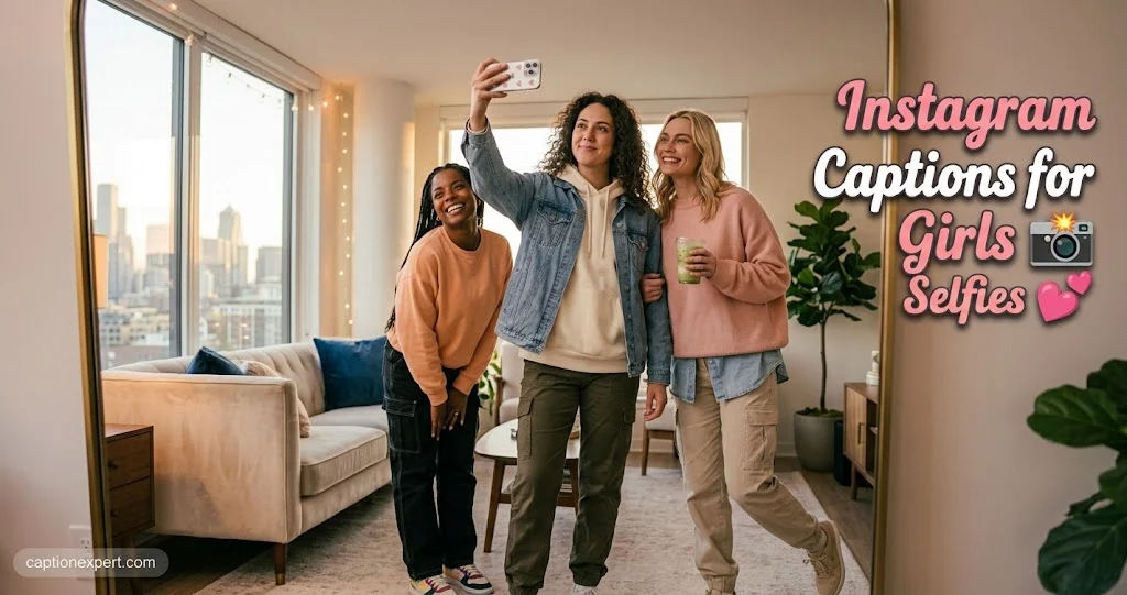 Instagram Captions for Girls Selfies 