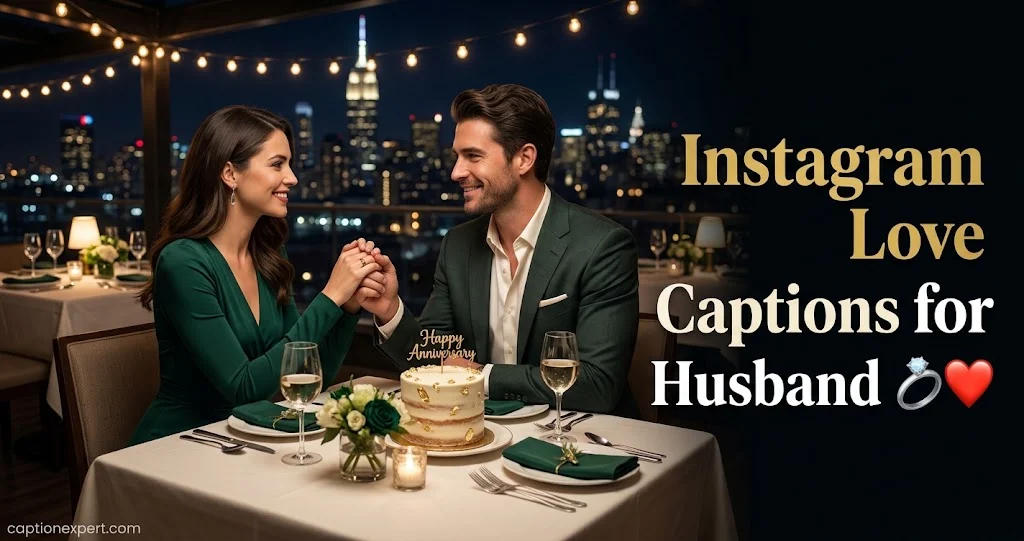 Instagram Love Captions for Husband 