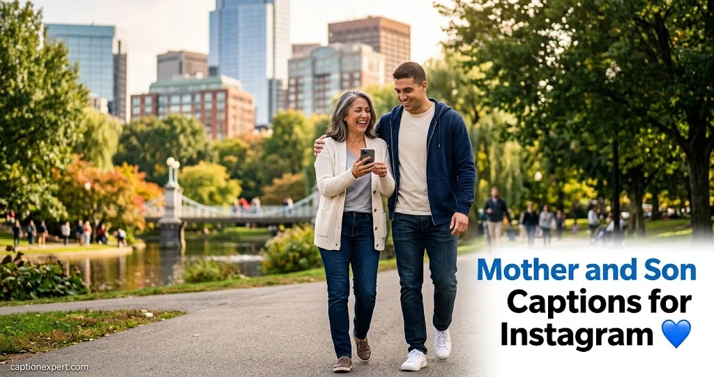 Mother and Son Captions for Instagram