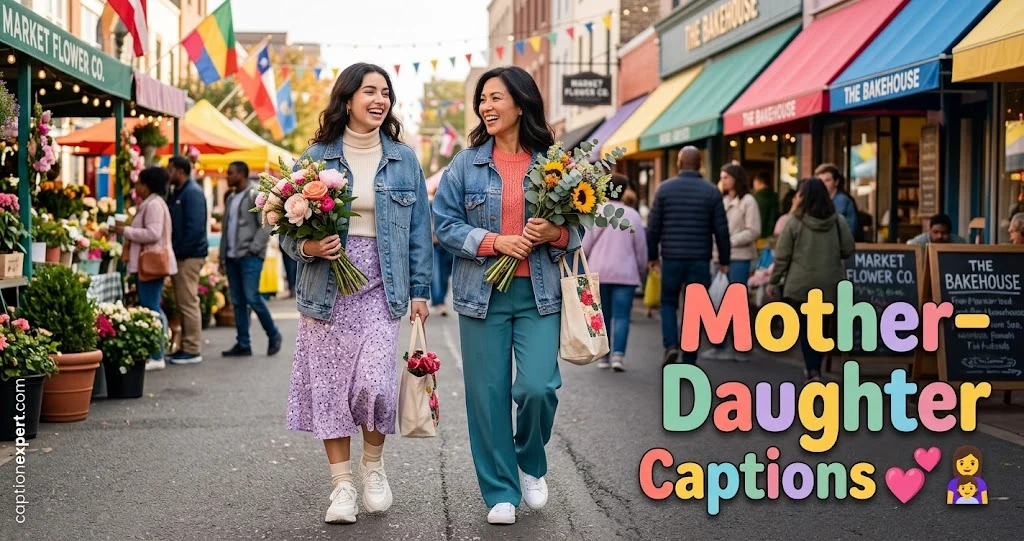 Mother-Daughter Captions