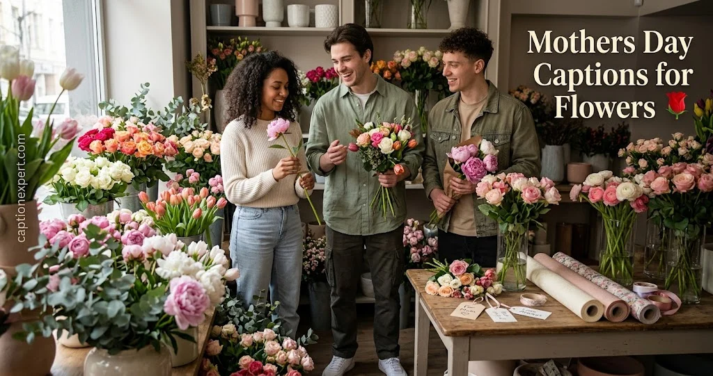 Mothers Day Captions for Flowers