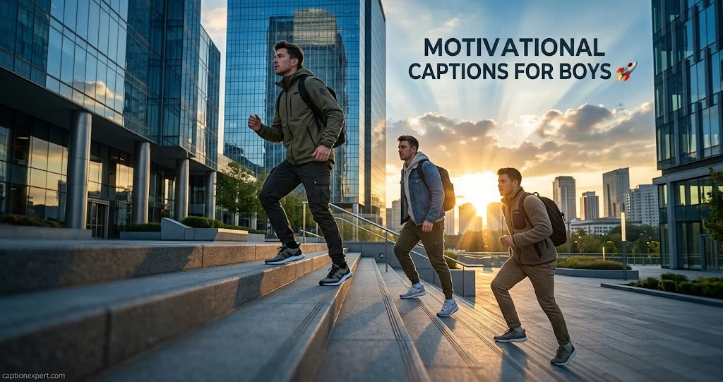 Motivational Captions for Boys