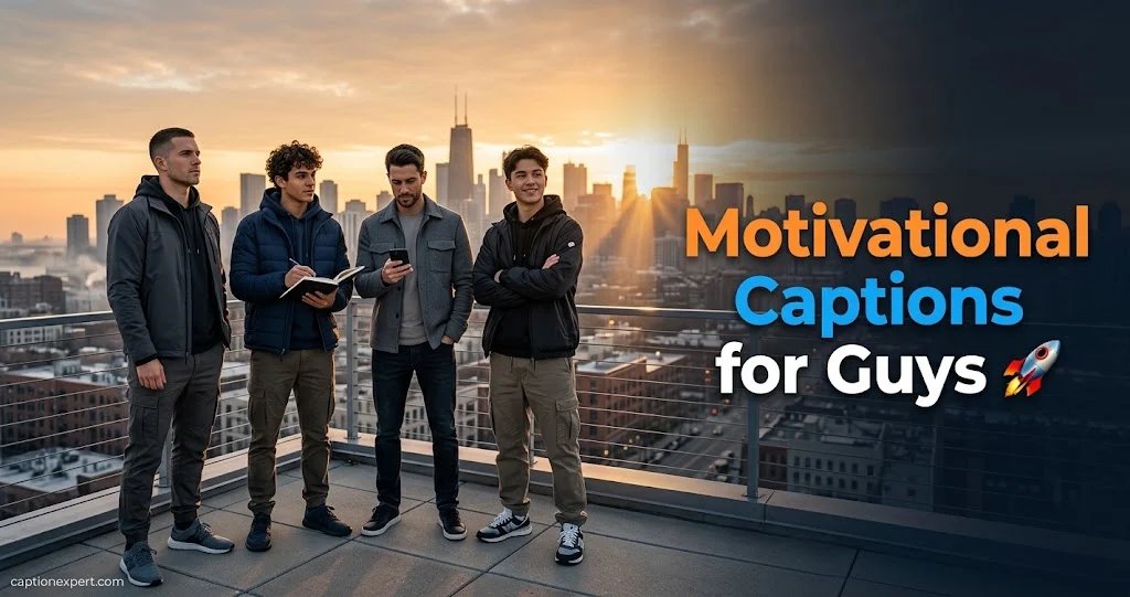 Motivational Captions for Guys