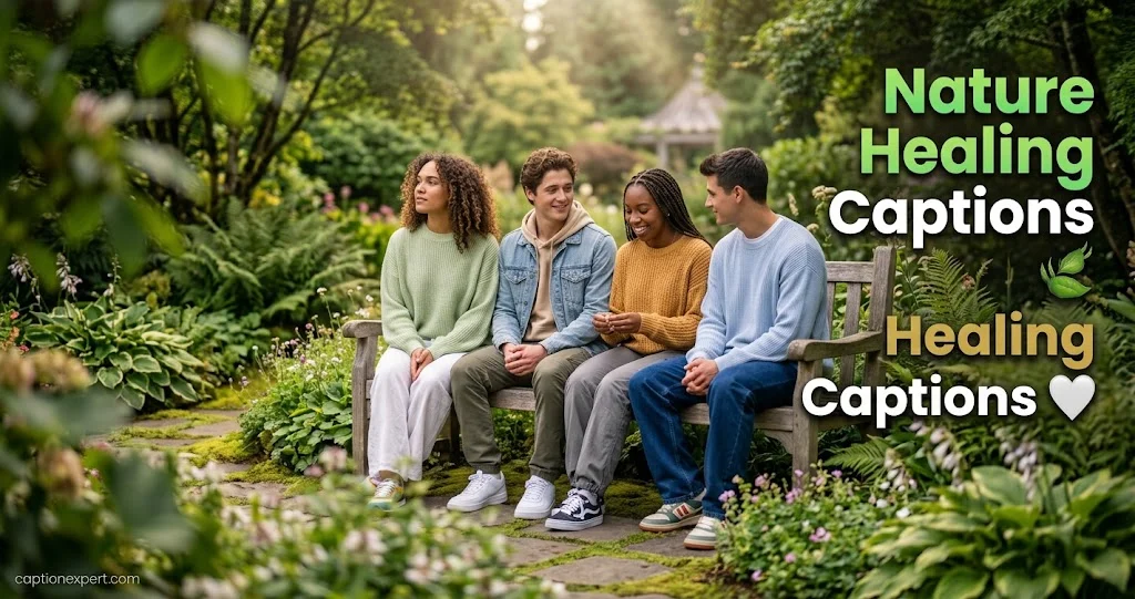 Nature Healing Captions