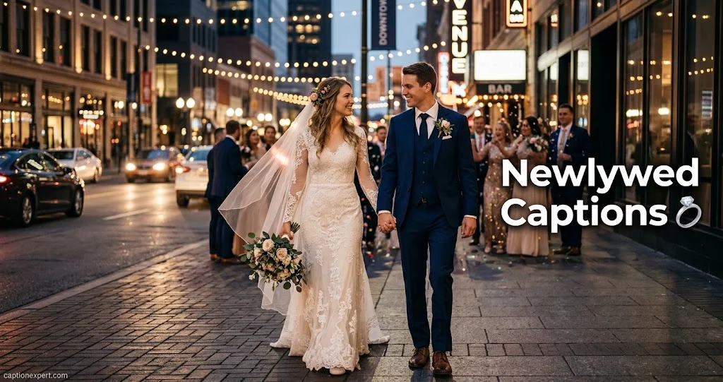 Newlywed Captions