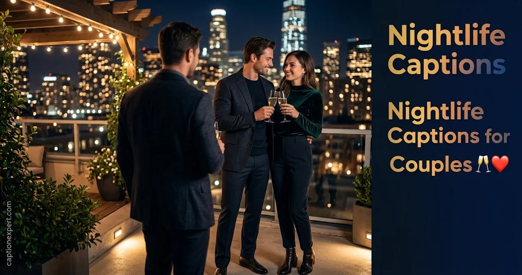 Nightlife Captions for Couples