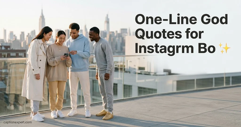 One-Line God Quotes for Instagram Bio