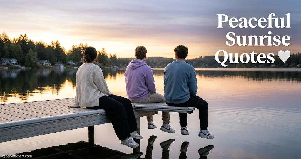 Peaceful Sunrise Quotes
