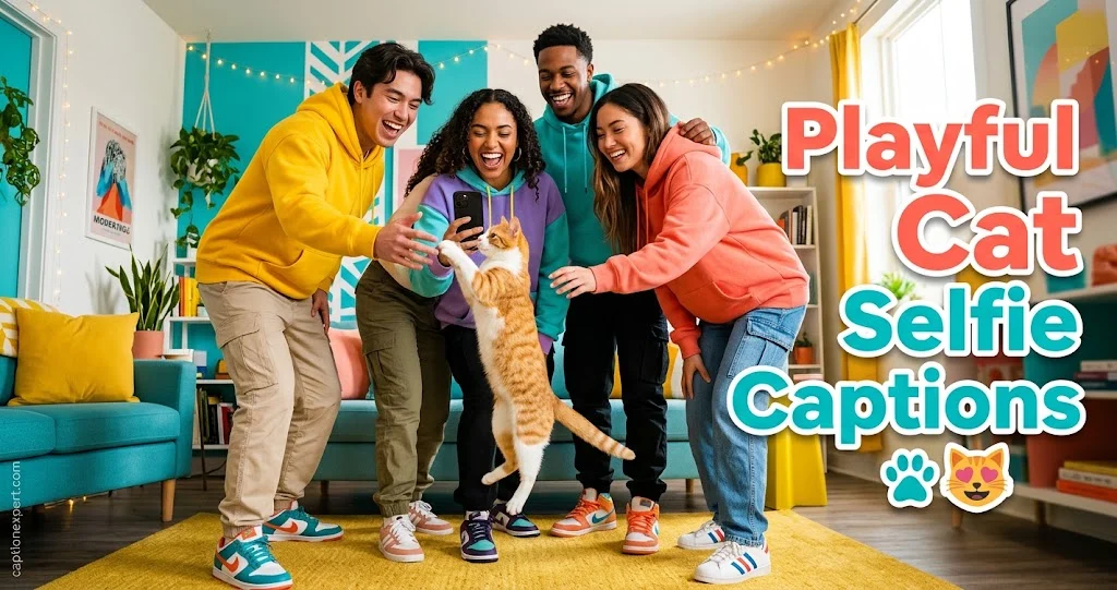 Playful Instagram Captions With Your Cat