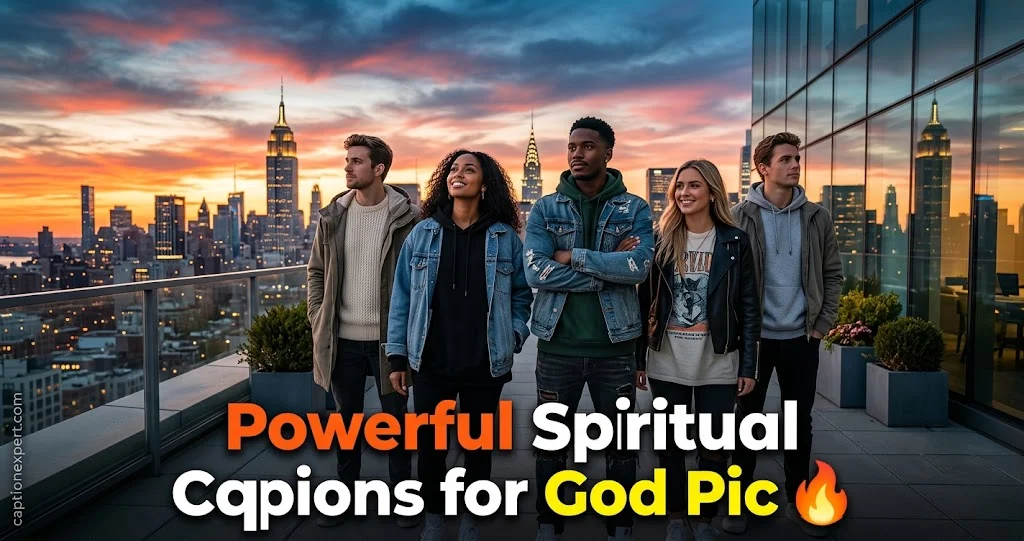 Powerful Spiritual Captions for God Pic