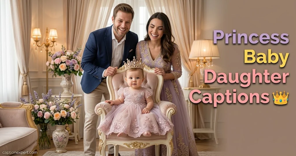 Princess Baby Daughter Captions