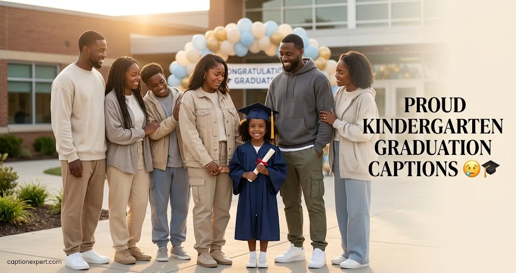 Proud Kindergarten Graduation 