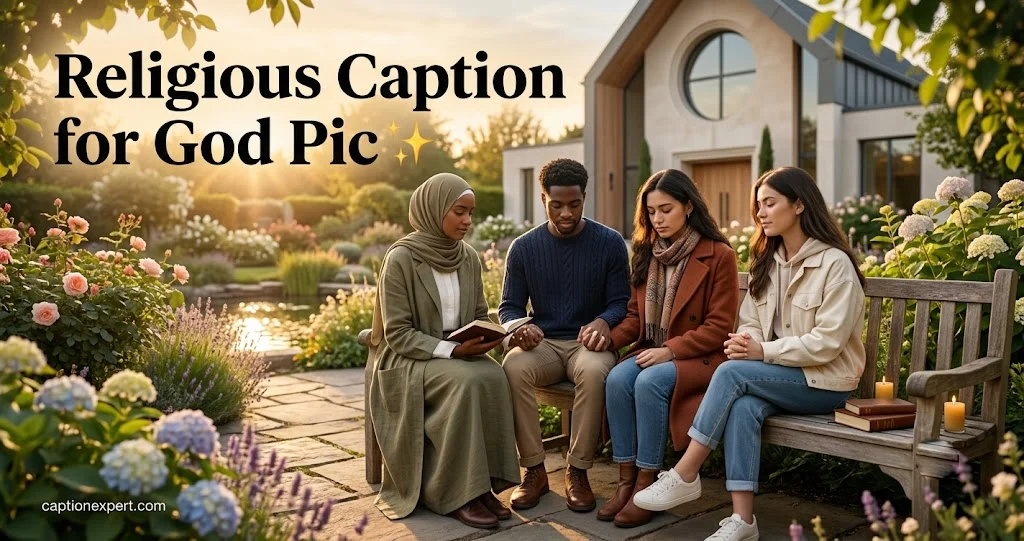 Religious Caption for God Pic