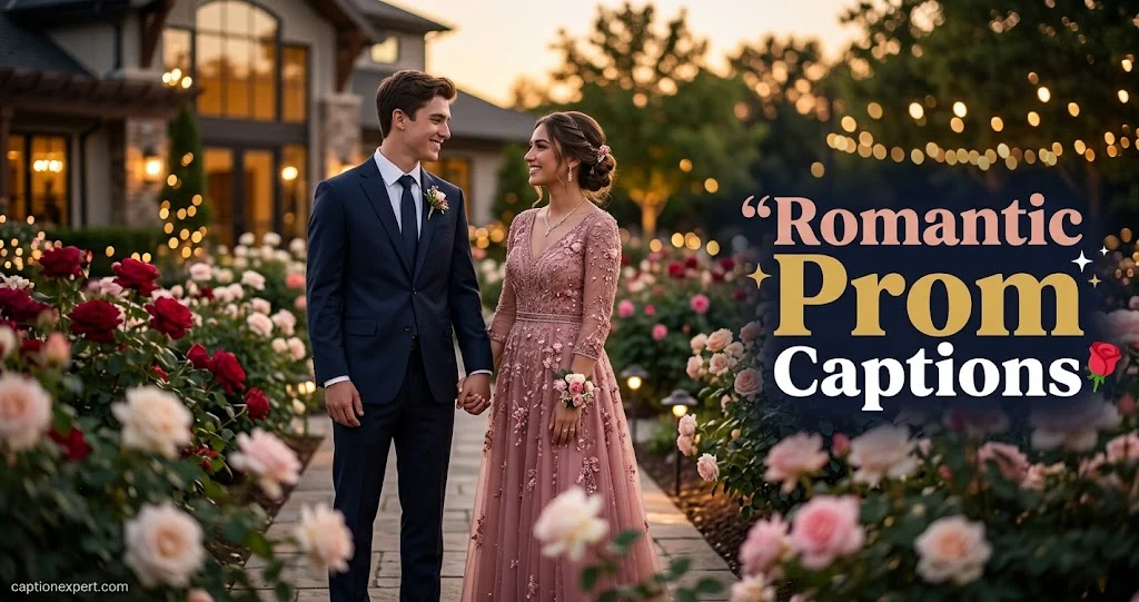 Romantic Prom Captions