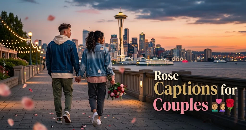 Rose Captions for Couples 