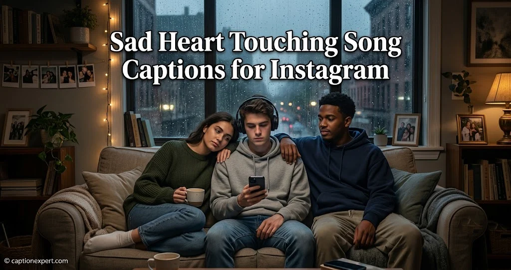 Sad Heart Touching Song Captions for Instagram