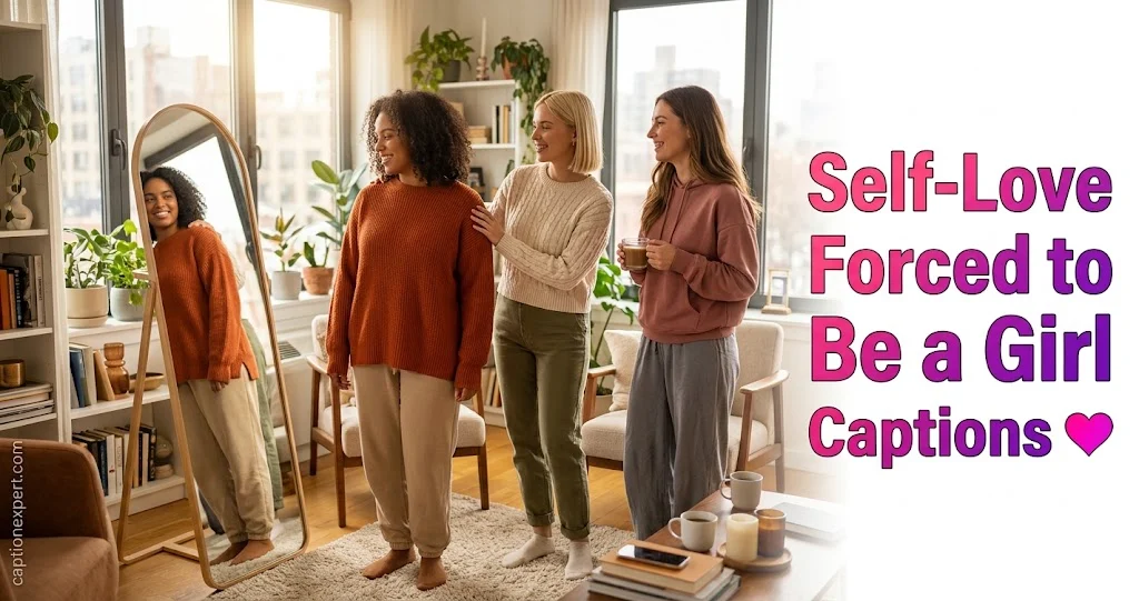 Self-Love Forced to Be a Girl Captions 