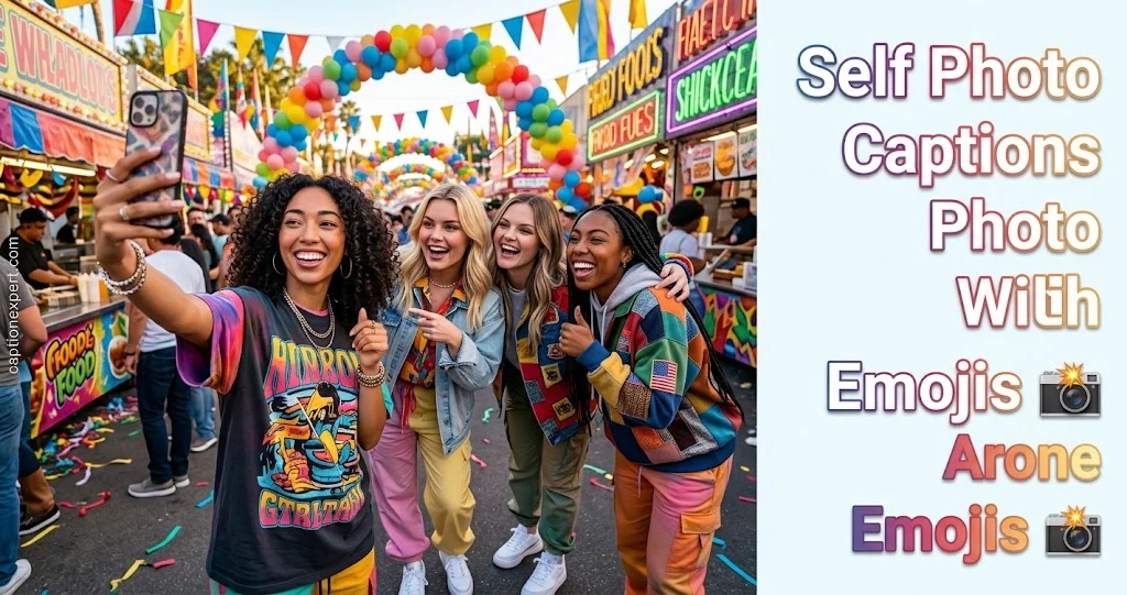 Self Photo Captions With Emojis