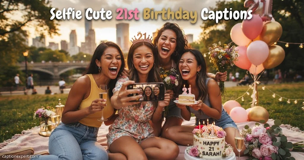 Selfie Cute 21st Birthday