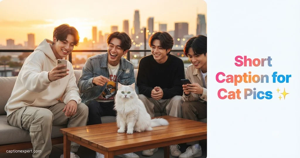 Short Caption for Cat Pics