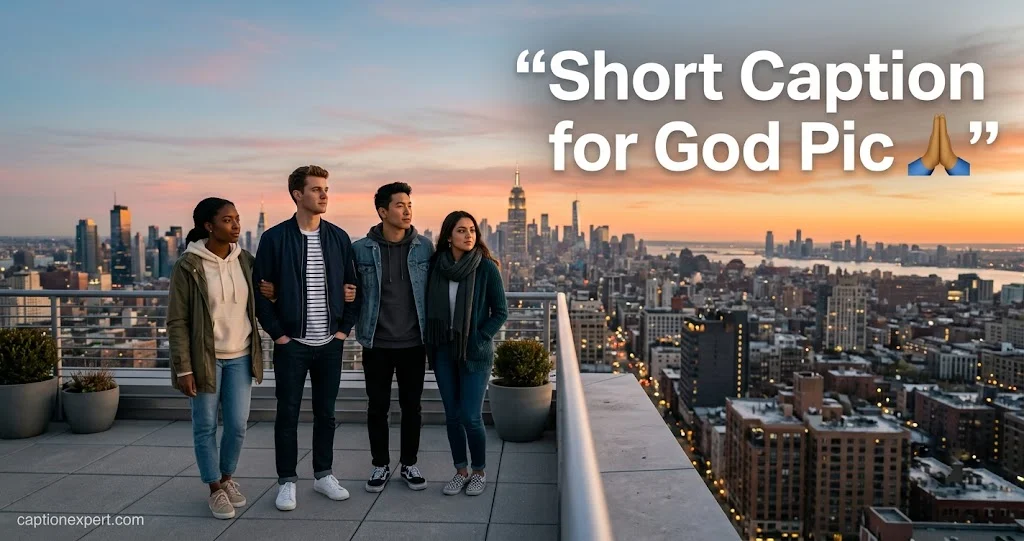 Short Caption for God Pic