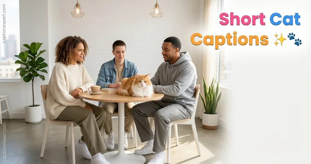 Short Cat Captions 