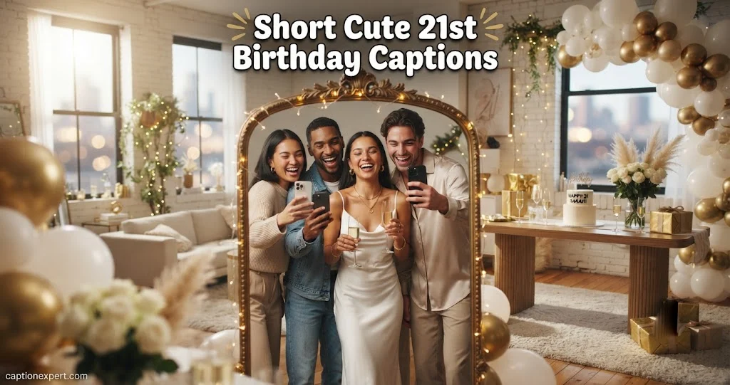 Short Cute 21st Birthday