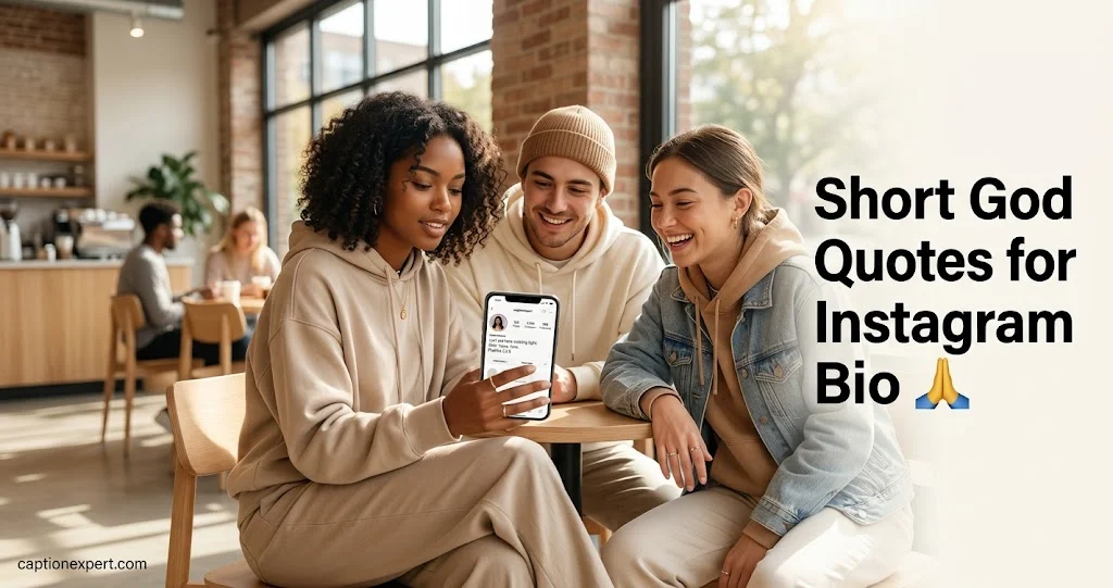 Short God Quotes for Instagram Bio