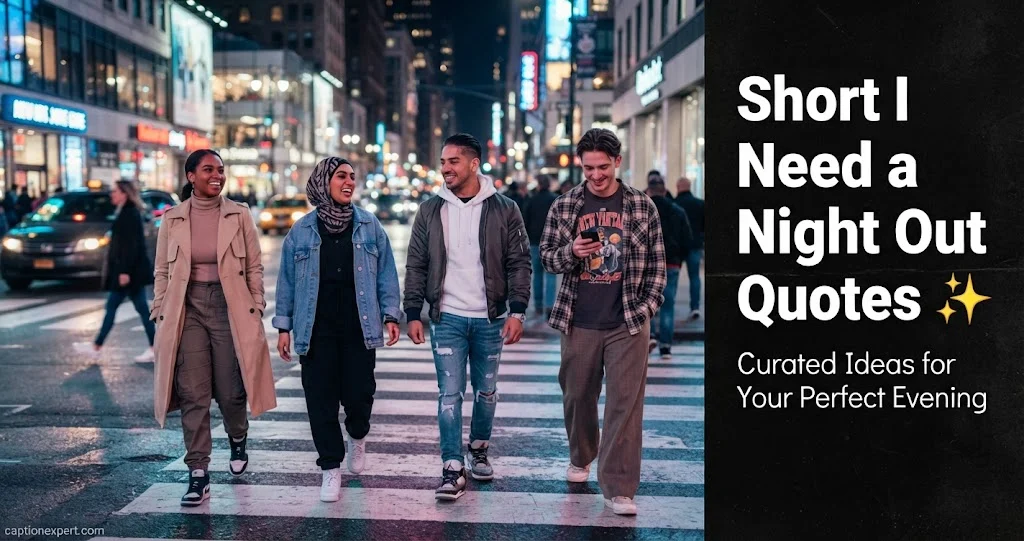 Short I Need a Night Out Quotes