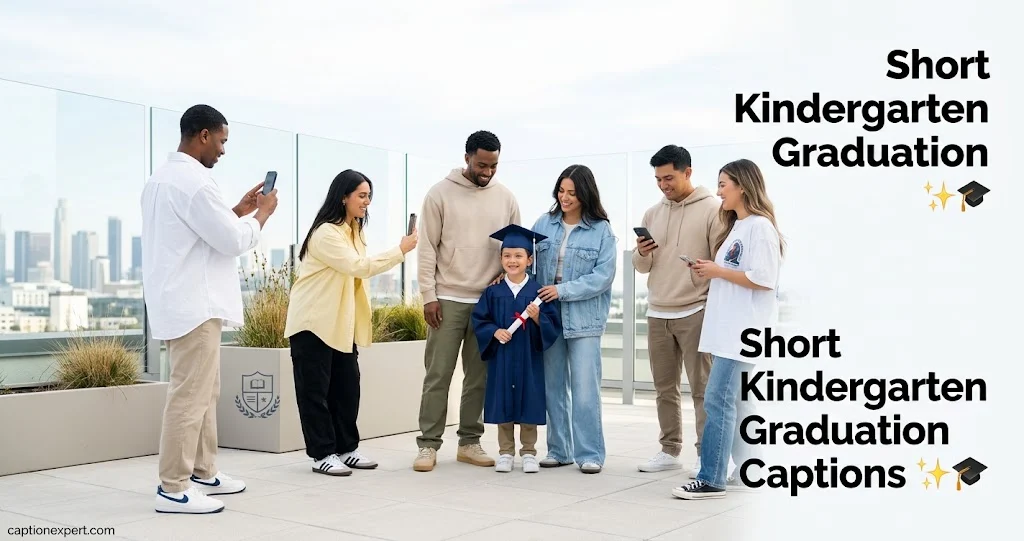 Short Kindergarten Graduation Captions