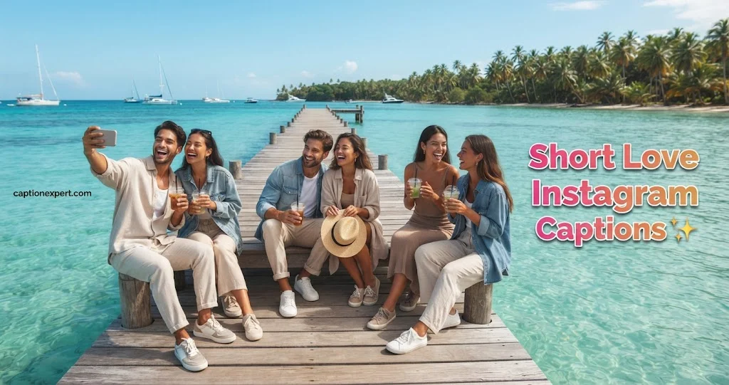 Short Love Island Instagram Captions 