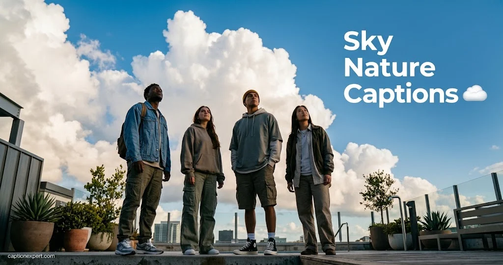 Sky Nature Captions