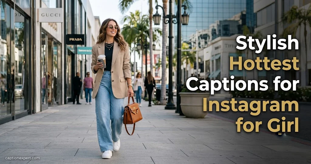  Stylish Hottest Captions for Instagram for Girl 