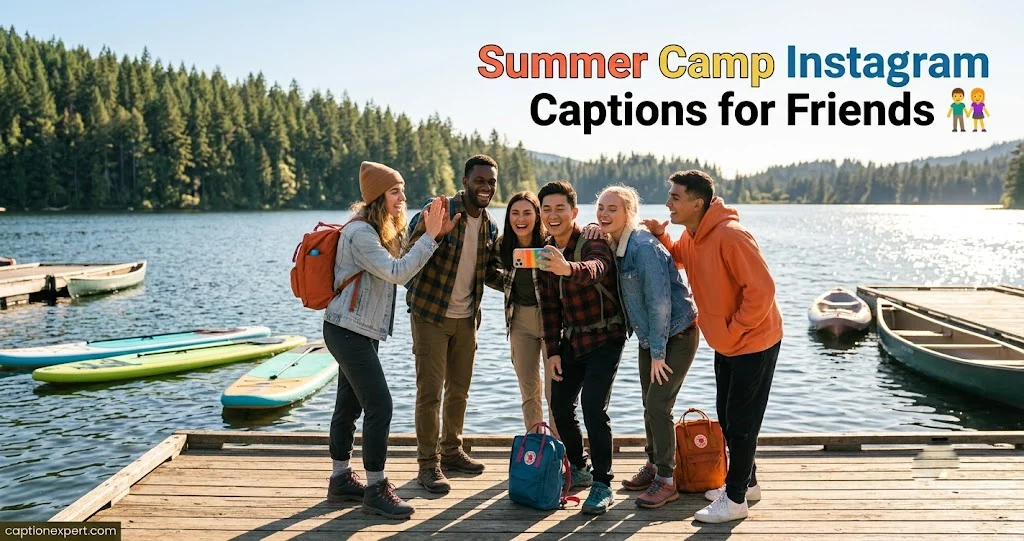  Summer Camp Instagram Captions for Friends