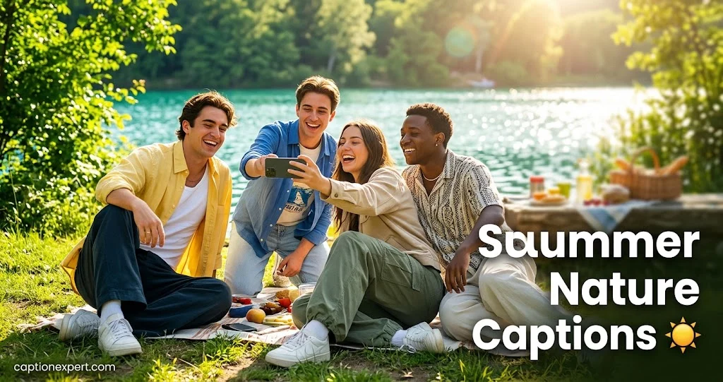 Summer Nature Captions